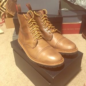 allen edmonds surrey cap toe boot